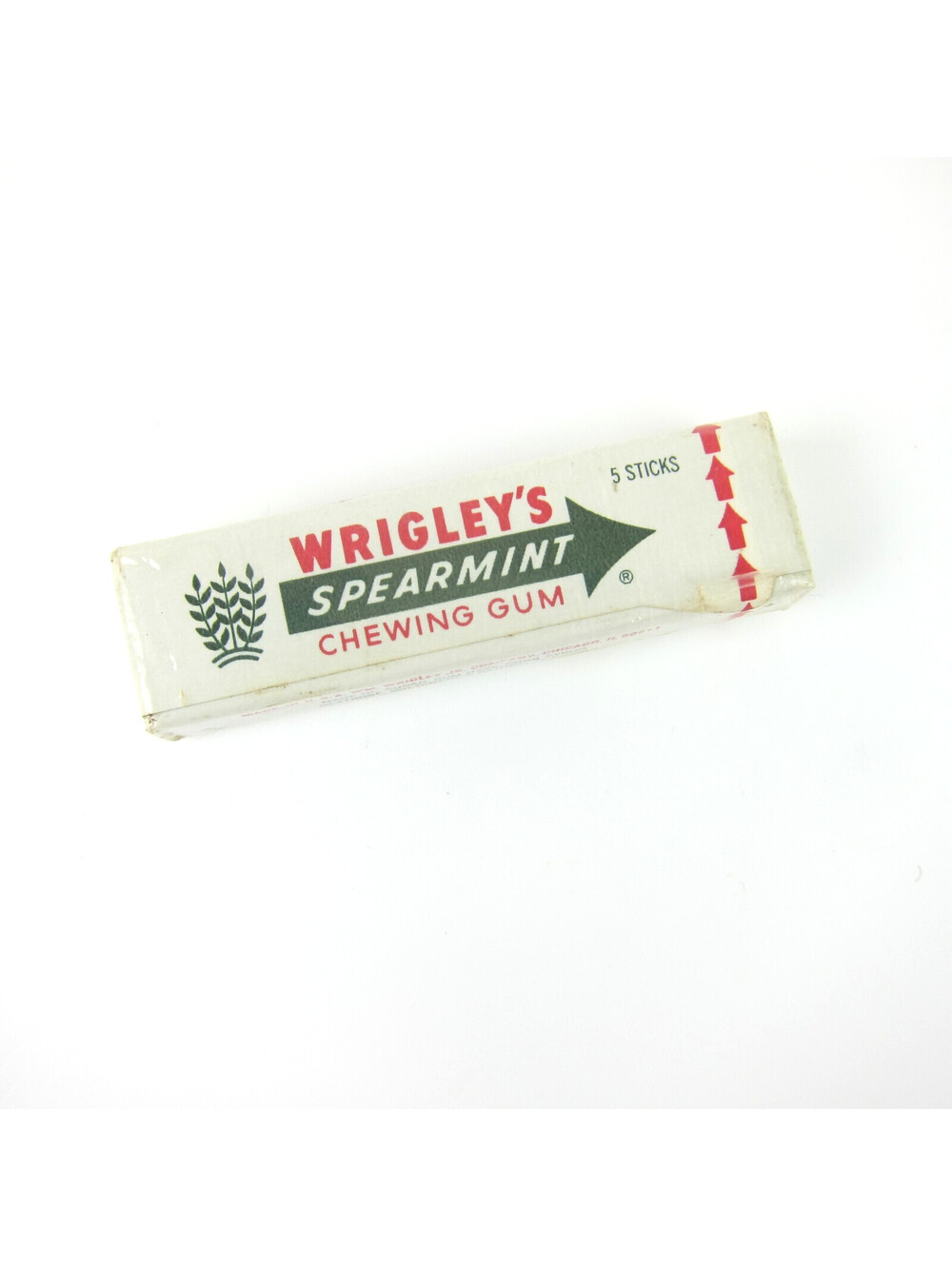 Vintage 1970s 10 Cent Pack Of Wrigley’s Spearmint Chewing Gum Unopened RARE